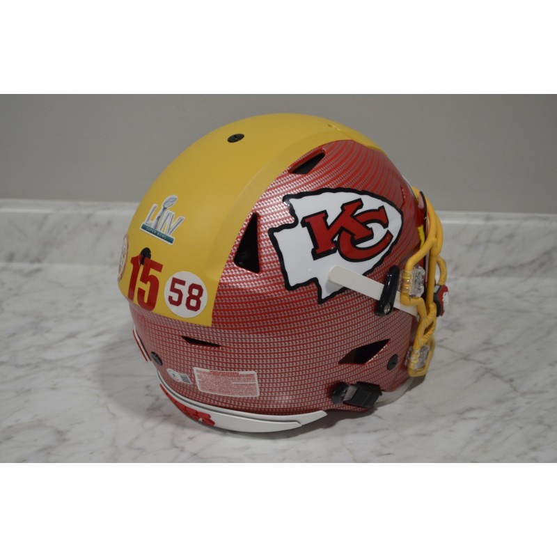 Patrick Mahomes - Kansas City Chiefs Hydro-Dipped Riddell Speed Flex